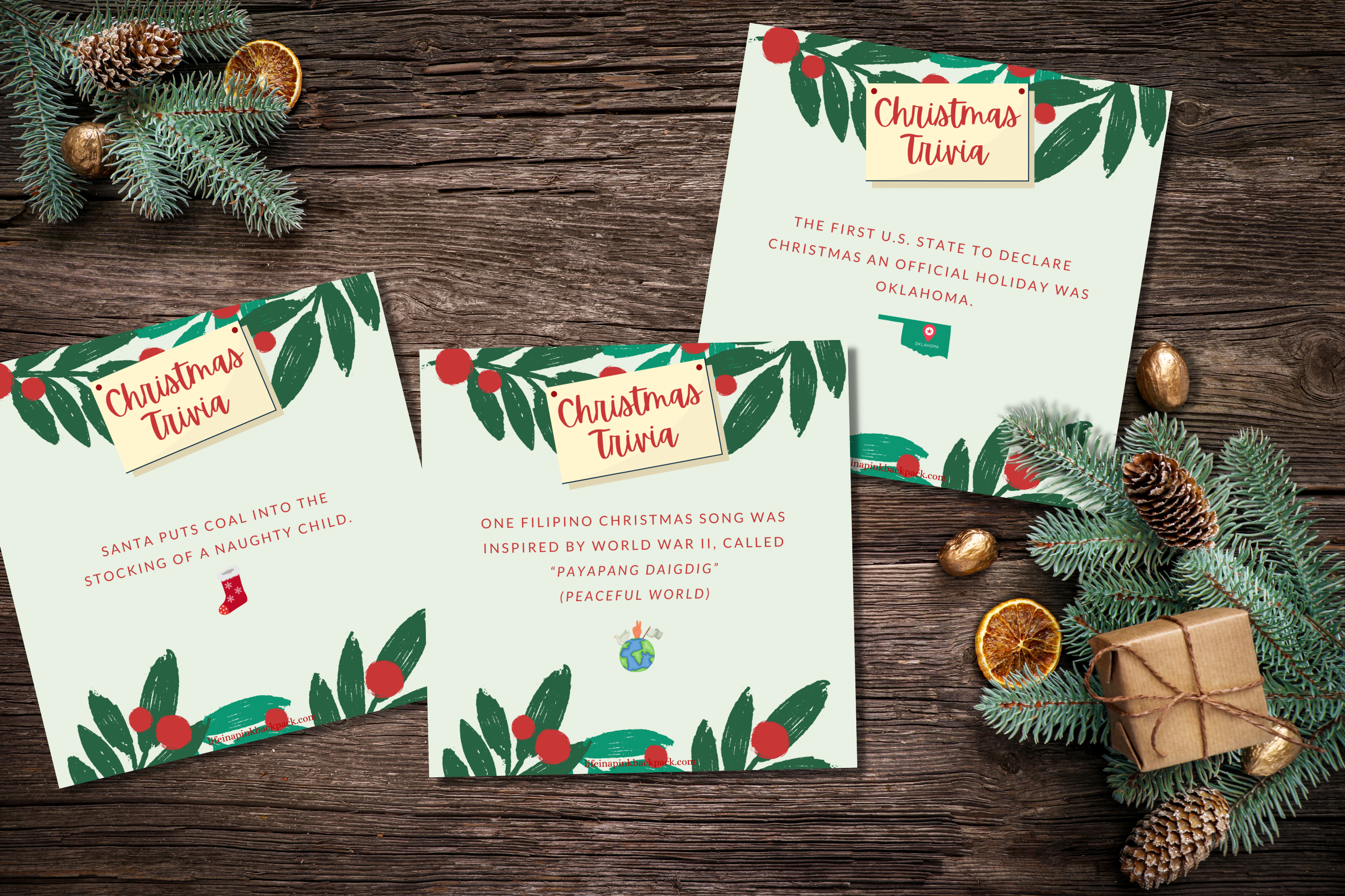 30 Fun Christmas Trivia | FREE PDF Download| FREE Printables